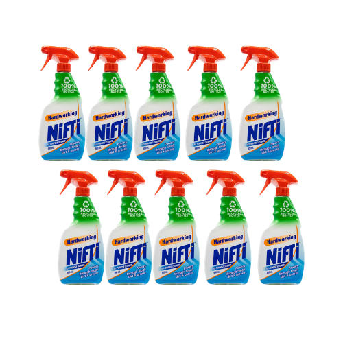 Nifti Hardworking All Purpose Cleaner 500mL (10 Pack)