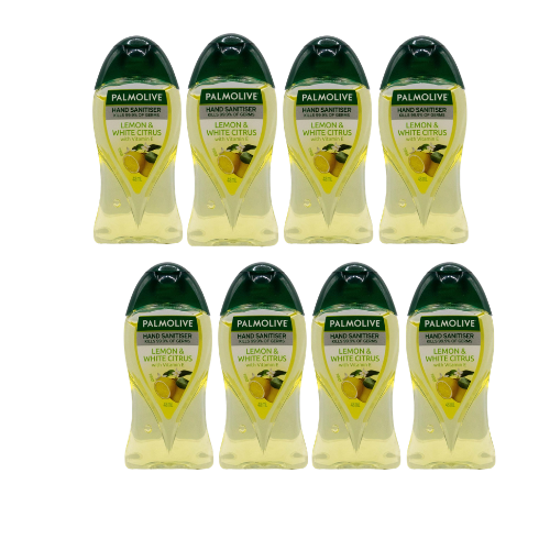 Palmolive Hand Sanitiser Lemon & White Citrus 48mL (8 Pack)
