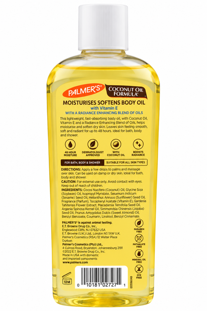 Palmers Ultra Moisturising Body Oil 150mL x 3