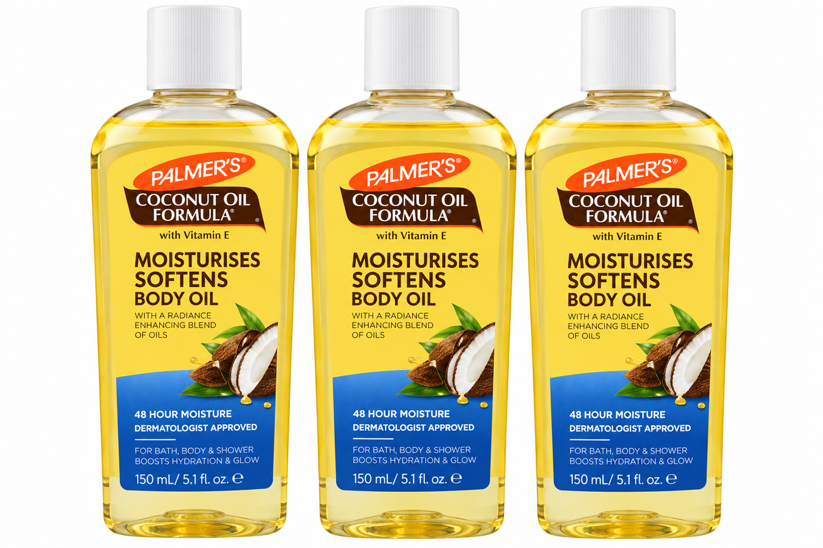 Palmers Ultra Moisturising Body Oil 150mL x 3