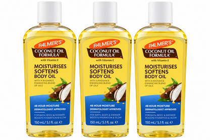 Palmers Ultra Moisturising Body Oil 150mL x 3