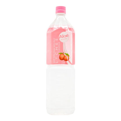 Aloe Mate Aloe Vera Drink Lychee 1.5L (12 Pack)