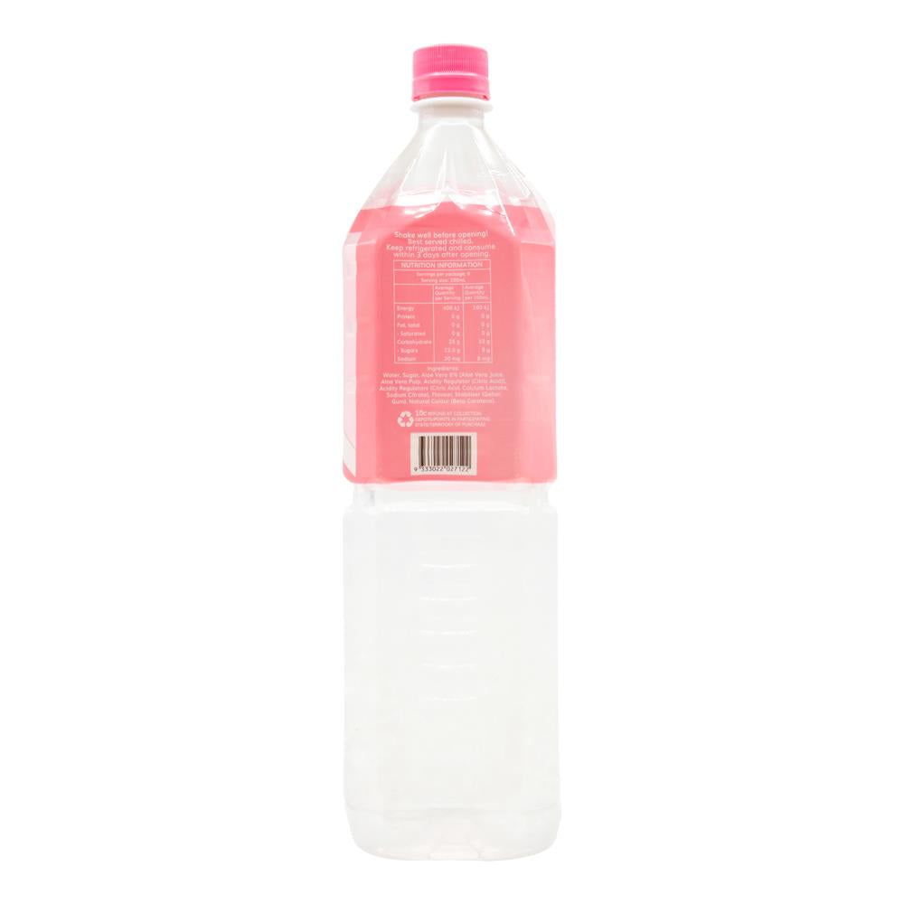 Aloe Mate Aloe Vera Drink Lychee 1.5L (12 Pack)