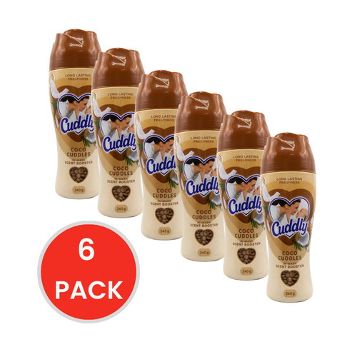 Cuddly 240g In Wash Scent Booster Coco Cuddles (6 Pack)