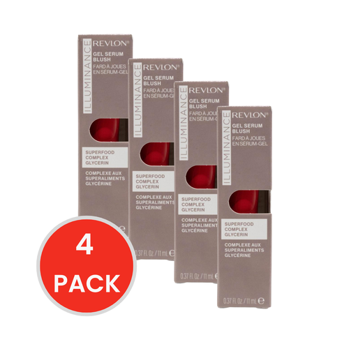 Revlon 11mL Gel Serum Blush Illuminance Striking Rose 120 (4 Pack)