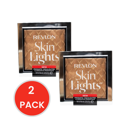 Revlon 8g Highlighter Skin Lights Twilight Gleam 202 (2 Pack)
