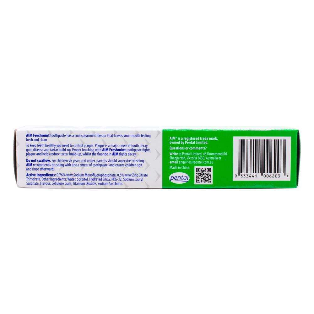 Aim Toothpaste Freshmint 90g (12 Pack)