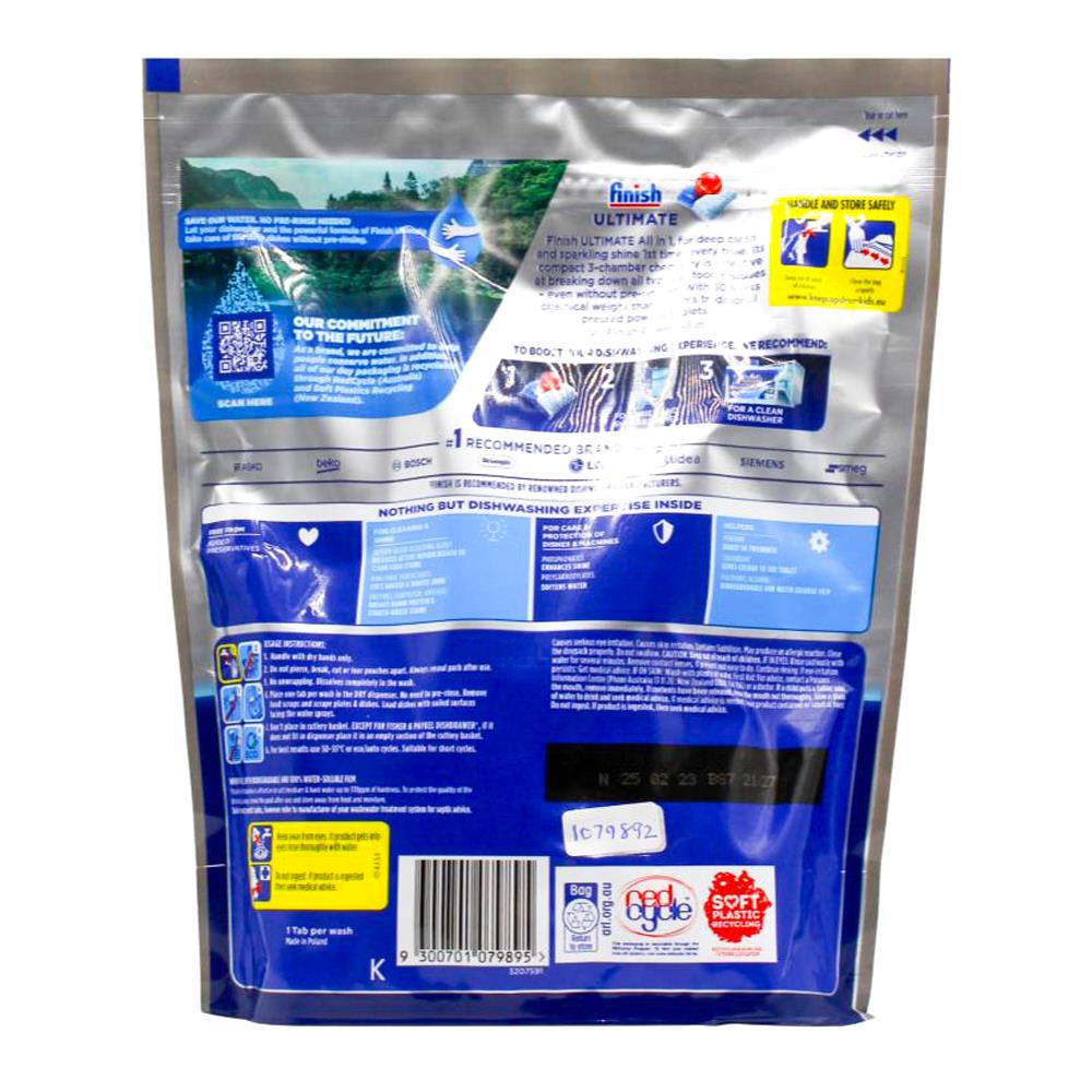 Finish Powerball Ultimate All In 1 Dishwasher Tablets 36 Pack (3 Pack, 108 Tablets)