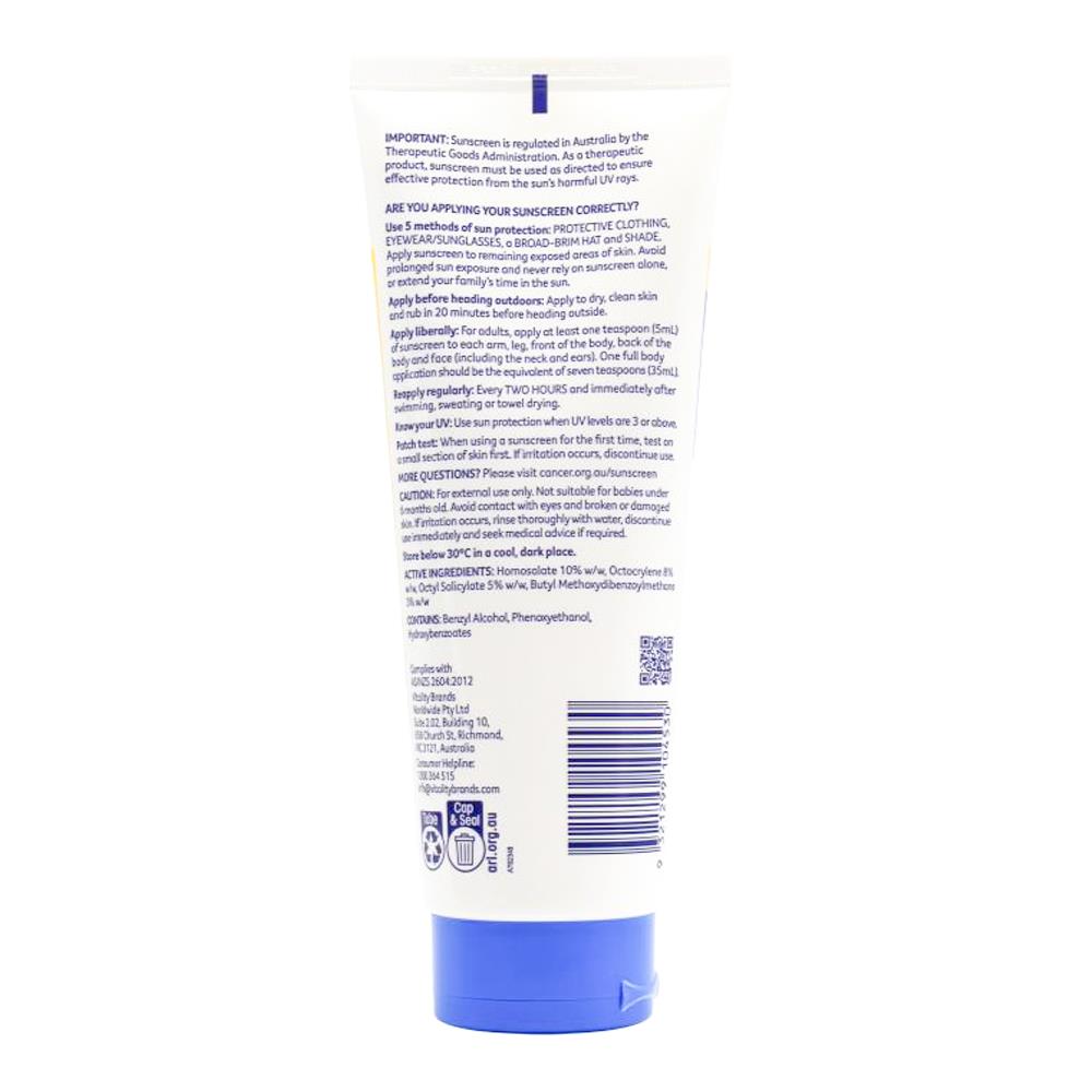 Cancer Council Ultra Sunscreen Spf 50+ 250ml (4 Pack)
