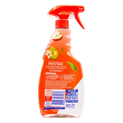 Ajax 500ml Spray N Wipe Trigger Apple & Citrus (8x Pack)