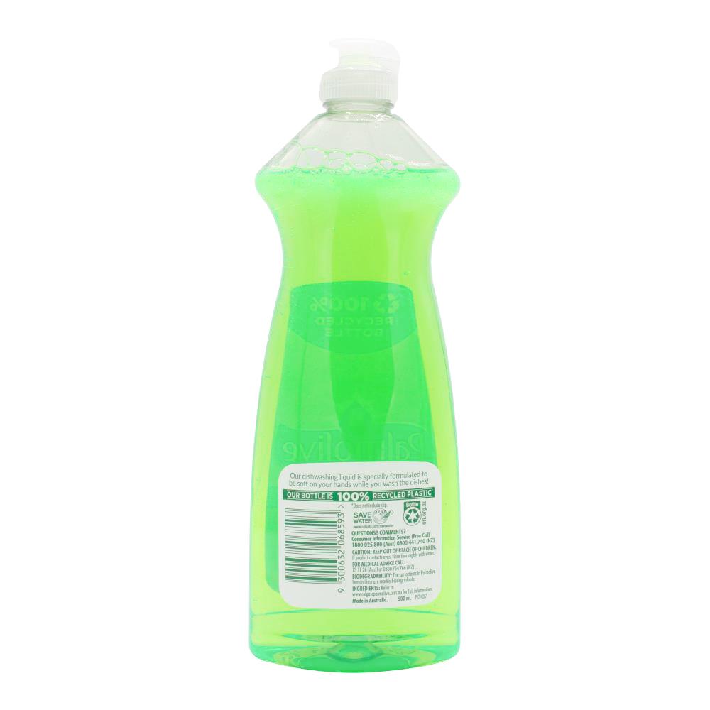 Palmolive 500ml Dishwashing Liquid Lemon Lime ( 12x Pack)