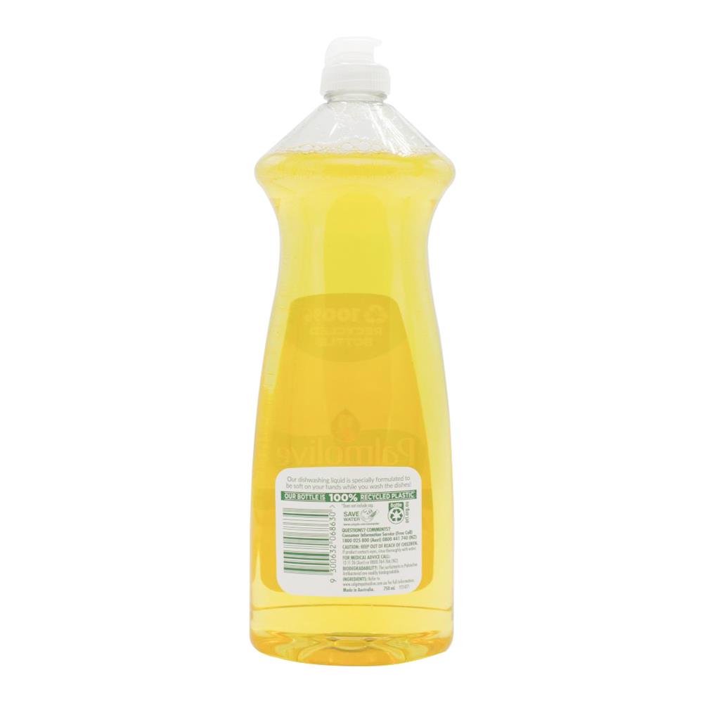 Palmolive Dishwashing Liquid Antibacterial Lemon 750ml (12 Pack)