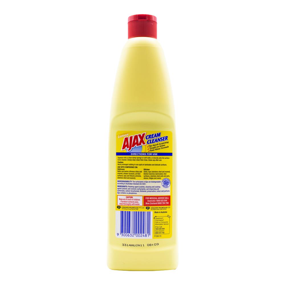 Ajax 375ml Cream Cleanser (10x Pack)