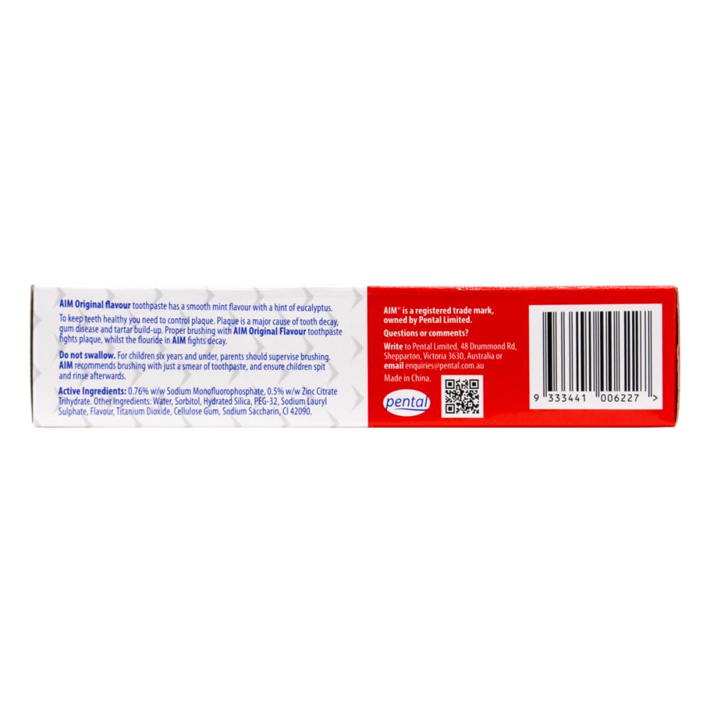 Aim Toothpaste Original 90g (Value Pack 12)