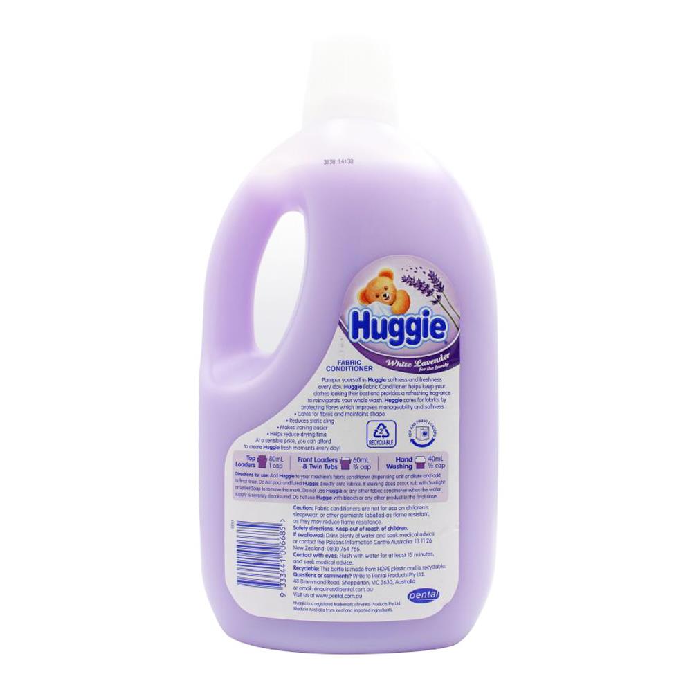 Huggie Fabric Conditioner White Lavender 2L (6 Pack)