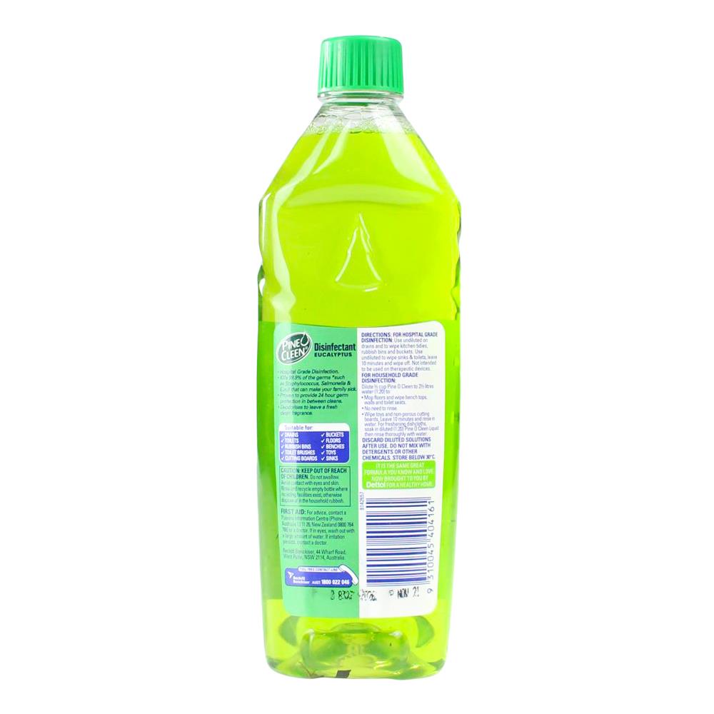 Pine O Cleen 500ml Disinfectant Anti-bacterial Eucalyptus ( 8x Pack)