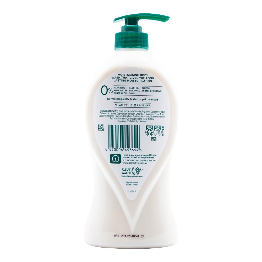 Palmolive Body Wash Body Butter Vanilla 750ml (6x Pack)