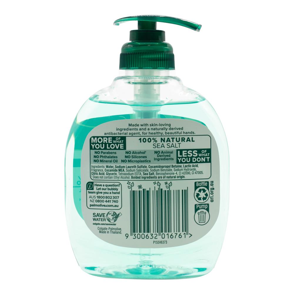 Palmolive Liquid Handwash Pump Antibacterial Sea Minerals 250ml (6 Pack)