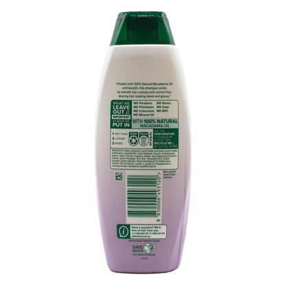 4x Palmolive Shampoo Smooth & Shine Macadamia Oil & Keratin 350ml (4 Pack)
