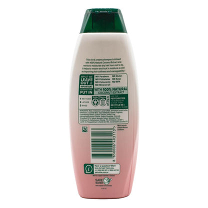 4x Palmolive Shampoo Intensive Moisture Coconut Cream 350ml (4 Pack)