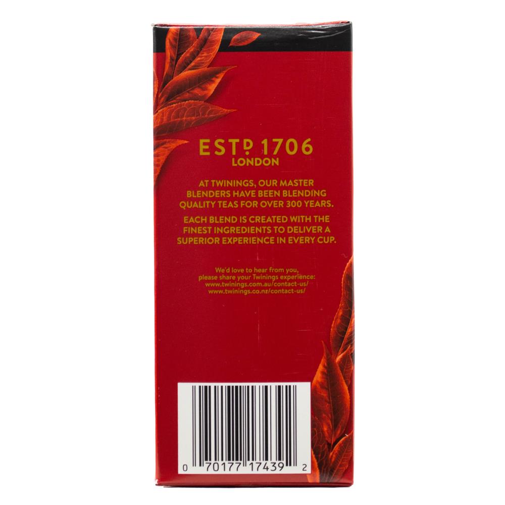 TWININGS PK40 x100g PURE BLACK TEA ENGLISH BREAKFAST EXTRA STRONG INTENSE STRENGTH (4x Pack)