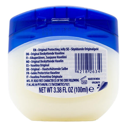 Vaseline Petroleum Jelly Original 100ml (2 Pack)