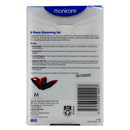 Manicare 5 Piece Grooming Kit (3x Pack)