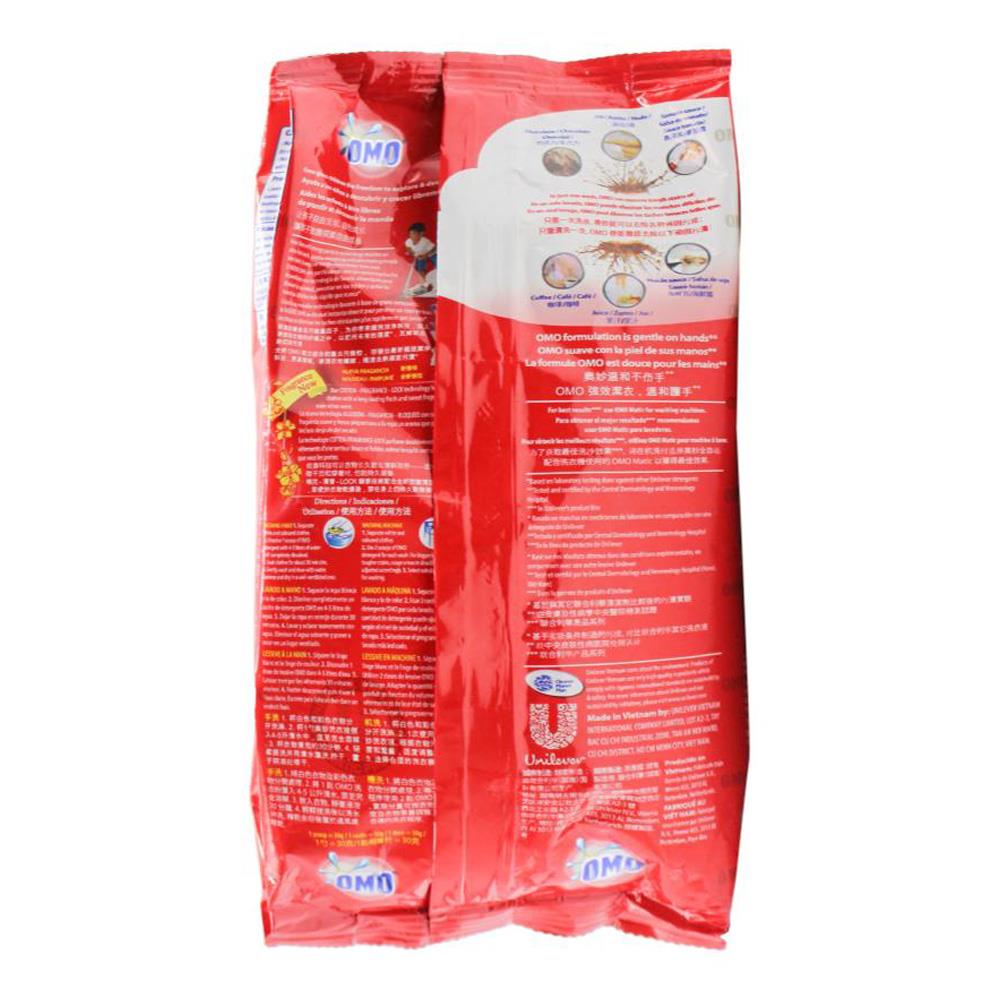 OMO 400g LAUNDRY DETERGENT POWDER ULTRA FAST CLEAN HAND WASH & TOP LOADER (12x Pack)