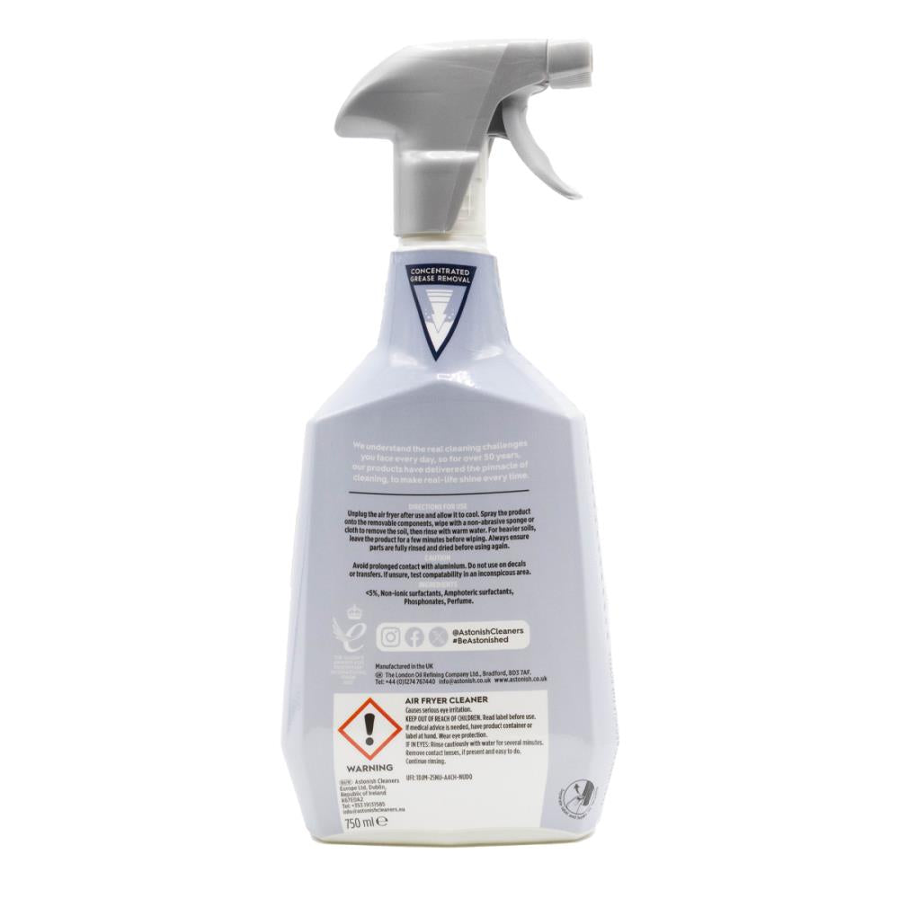 Astonish Air Fryer Cleaner Degreasing Power 750mL – Pack of 12
