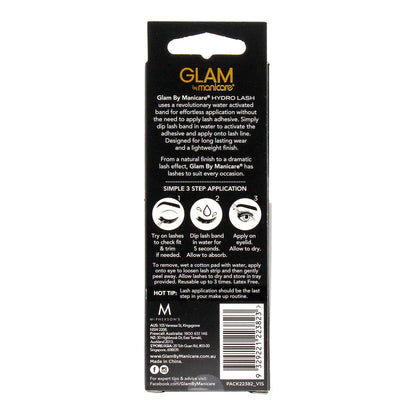 MANICARE GLAM HYDRO LASHES LENGTH DANIELA (3x Pack)