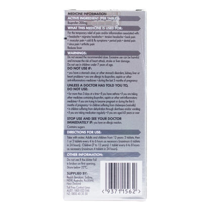Nurofen 12Pk X 200mg Tablets Targeted Relief From Pain (12 Pack)