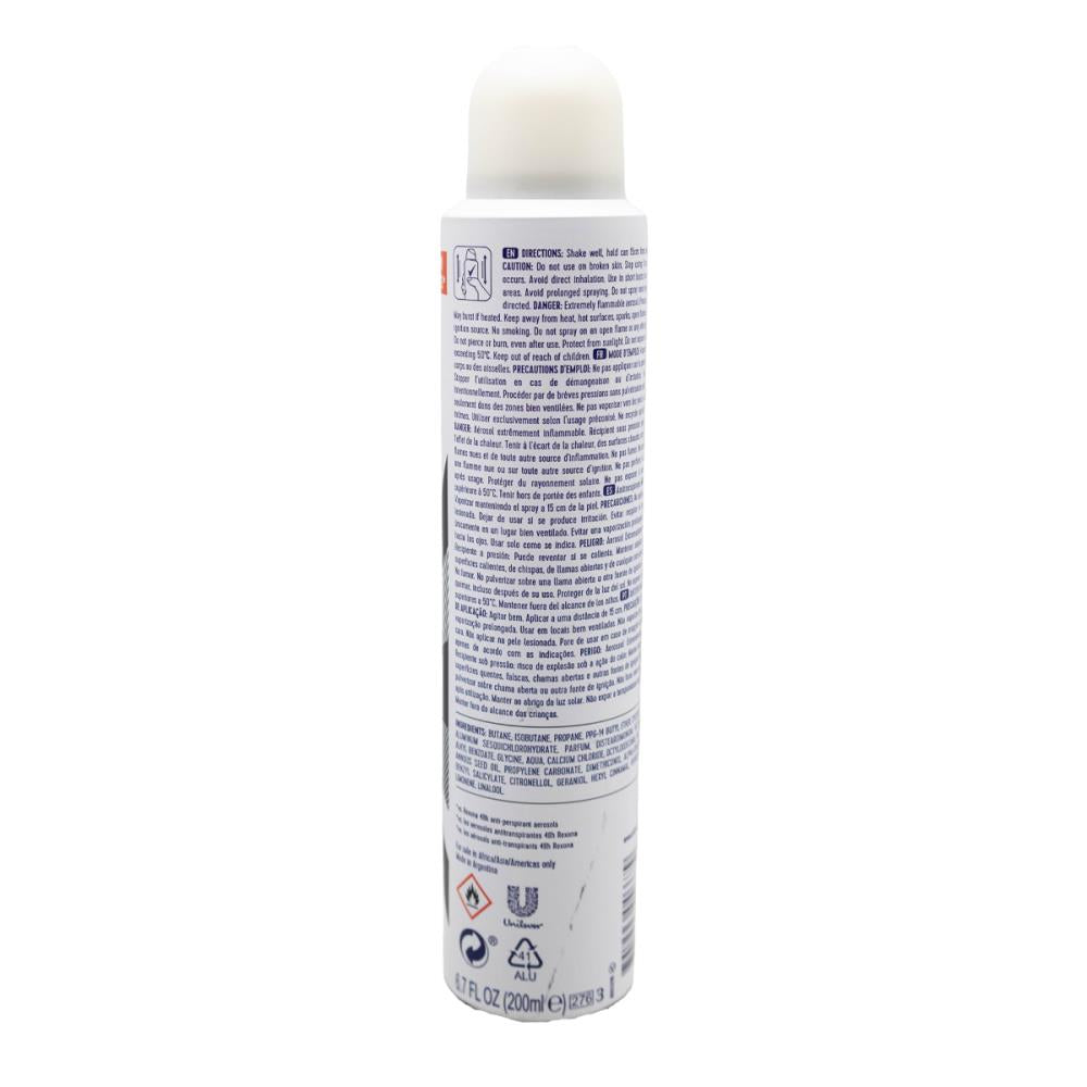 Rexona 130g / 200mL Antiperspirant Advanced Protection 72H Motion Sense 0% Alcohol Invisible (12 Pack)