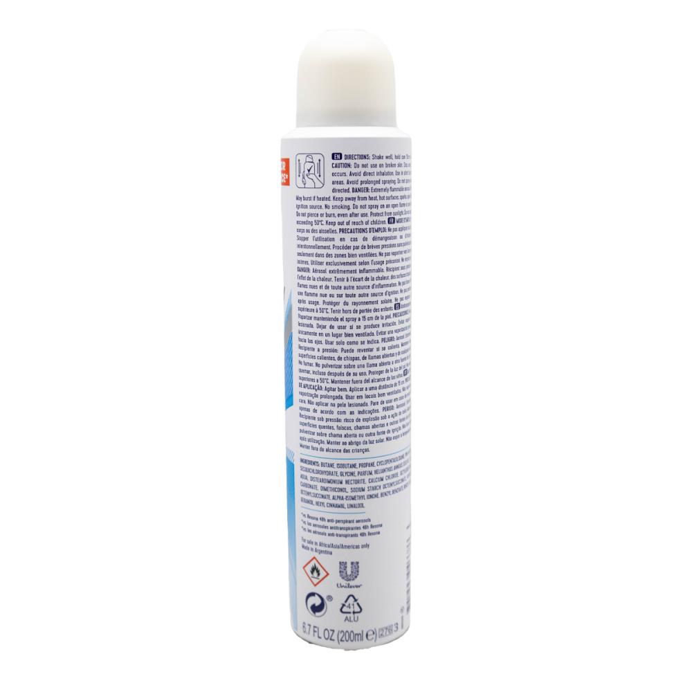 Rexona 130g / 200mL Antiperspirant Advanced Protection 72H Motion Sense 0% Alcohol Cotton Dry (12 Pack)