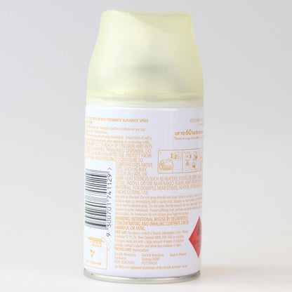 Air Wick 174g Freshmatic Spray Refill Essential Oils Smooth Vanilla & Soft Cashmere (6 Pack)