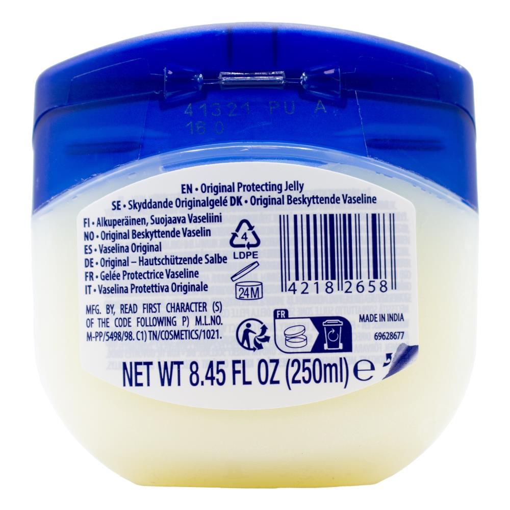 Vaseline Pure Petroleum Jelly Original 250ml (6 Pack)