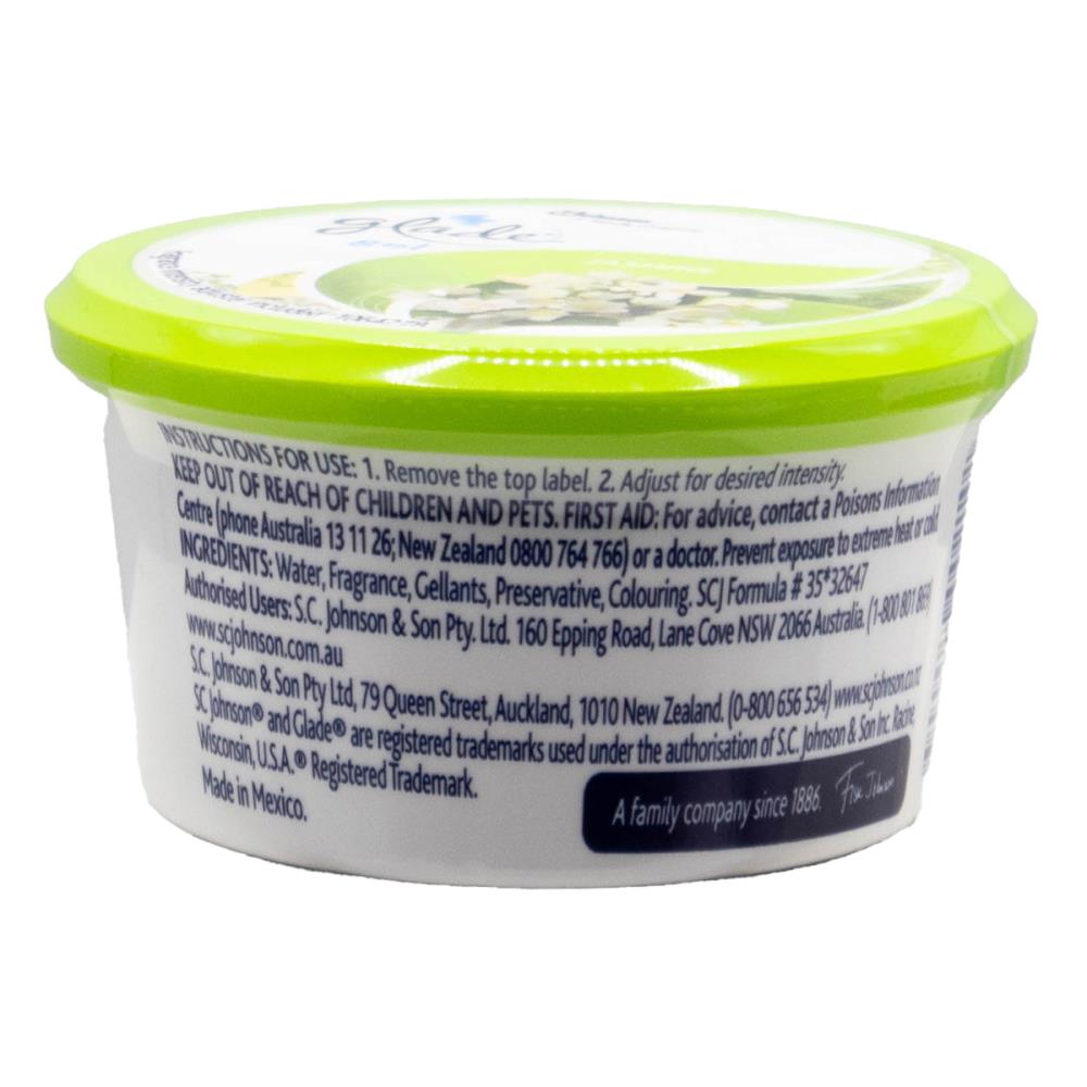 Glade 70g Air Freshener Gel Jasmine (12 Pack)