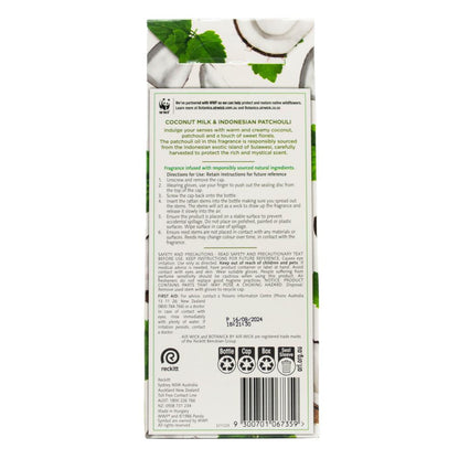 Air Wick 80ml Reed Diffuser Botanica Coconut Milk And Indonesian Patchouli (5x Pack)