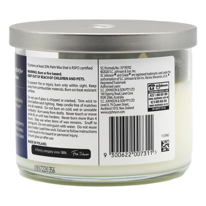 Glade Candle Aromatherapy Peaceful Mind Bergamot And Lemongrass 260g (2x Pack)
