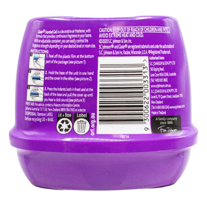 GLADE 180g AIR FRESHENER SCENTED GEL LAVENDER (3x Pack)