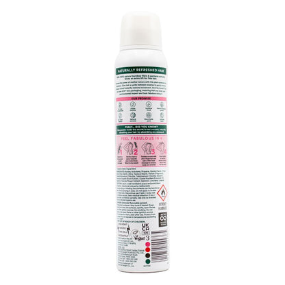 Batiste 200ml / 120g Dry Shampoo 100% Natural Extract Bamboo Fibre And Gardenia (6x Pack)