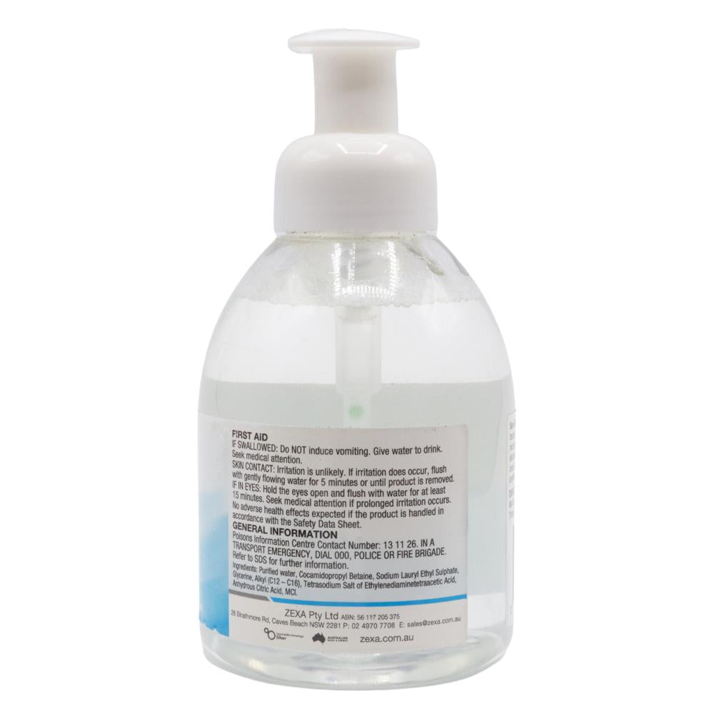 Zexa Medicated Hand Soap Sure Shield Fragrance Free 500mL (12 Pack)