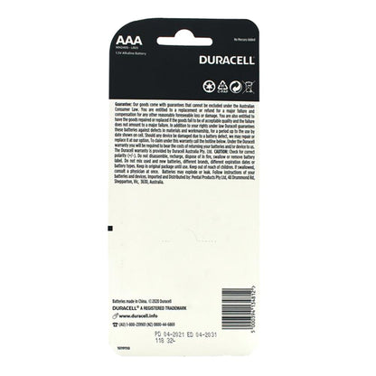 Duracell AAA Simply Batteries 6 x 14Pk (Value Pack 84)