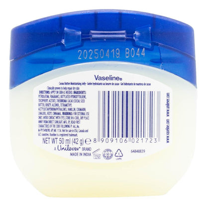 VASELINE 50mL MOISTURISING JELLY RICH CONDITIONING COCOA BUTTER (12x Pack)