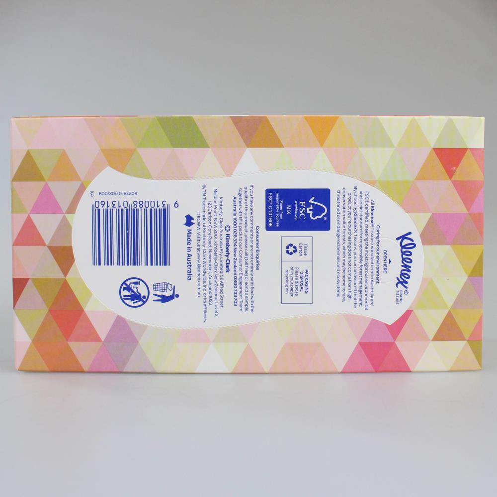 KLEENEX PK80 TISSUES LARGE & THICK 50% LARGER  (24xPack)