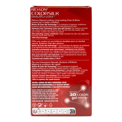 Revlon Colorsilk Permanent Hair Color 32 Dark Mahogany Brown (3x Pack)