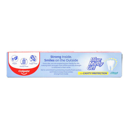 Colgate Fluoride Toothpaste Blue Minty Gel 165g (12 Pack)