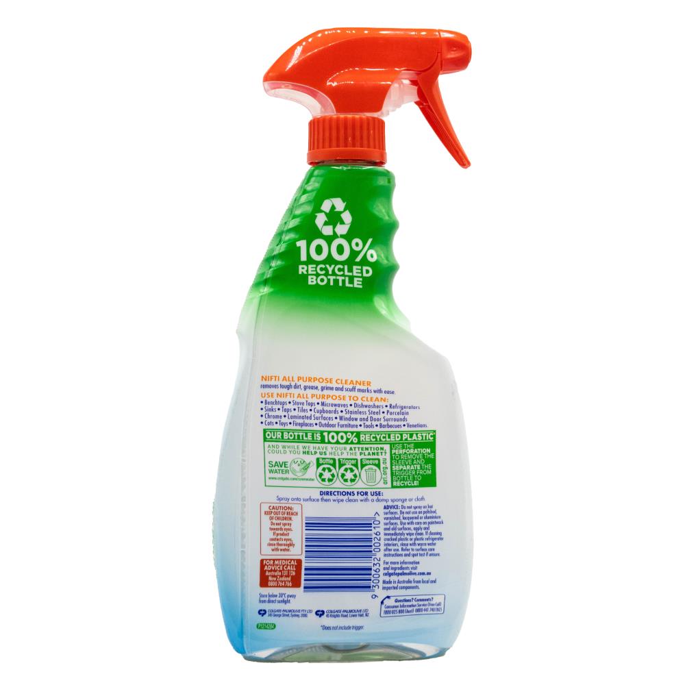 Nifti Hardworking All Purpose Cleaner 500mL (10 Pack)