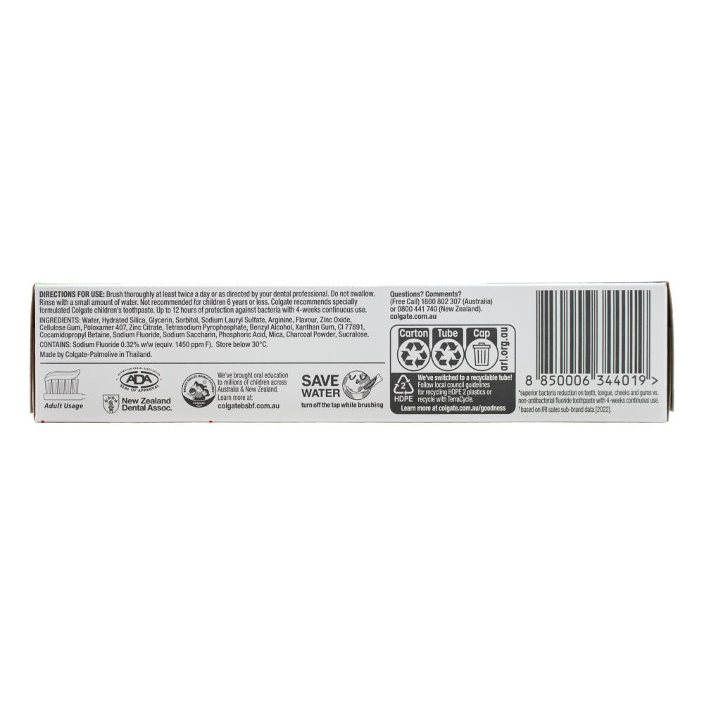 Colgate 115g Toothpaste Total 12 Charcoal Deep Clean (12x Pack)