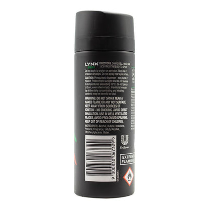 Lynx Deodorant Body Spray Africa 96g / 150ml (6 Pack)