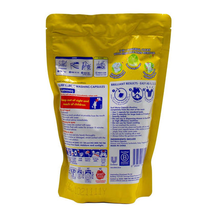 Surf Pk40 Fabric Washing Capsules Front And Top Loader Sun Fresh (12x Pack)